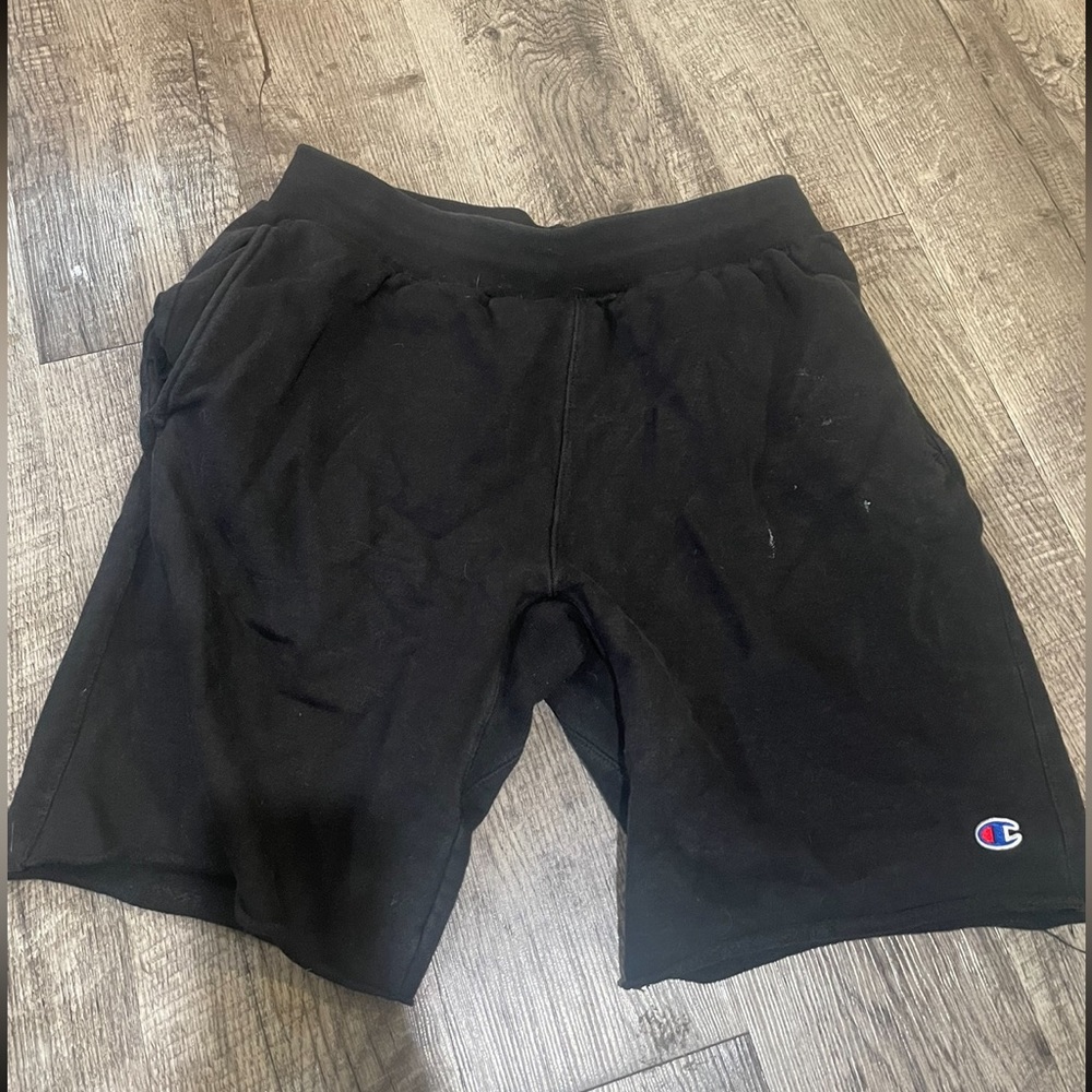 Black champion shorts
